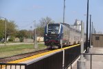 Amtrak/IDTX "Saluki" at Effingham, IL